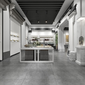 中式徽州文化博物馆3D模型下载